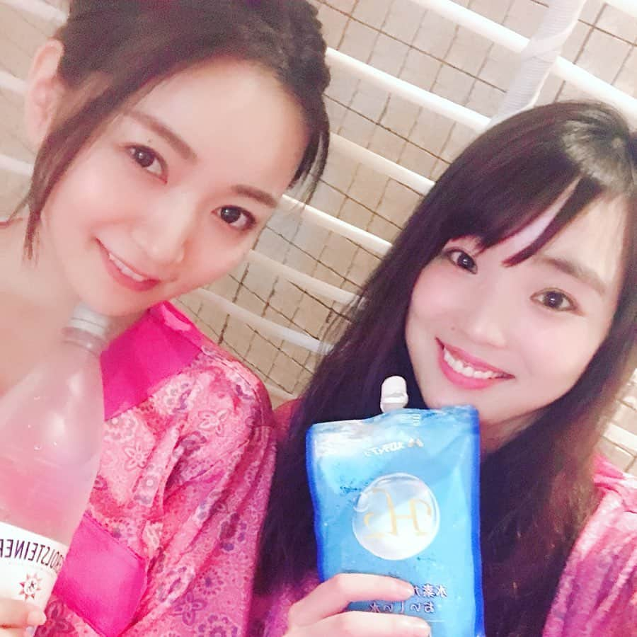 円谷優希さんのインスタグラム写真 - (円谷優希Instagram)「25歳になりました❤ そんな今日はるりぽんと岩盤浴💕  #25歳 #これからも宜しくお願いします❤️ #岩盤浴 #階戸瑠李 #円谷優希」6月29日 20時23分 - yukitsumuraya