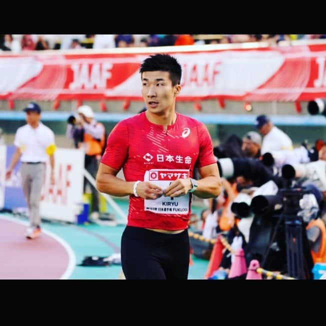 桐生祥秀さんのインスタグラム写真 - (桐生祥秀Instagram)「明日200m決勝  #日本選手権陸上  #福岡  #200m  #日本生命  #asics」6月29日 20時35分 - kiryu1215