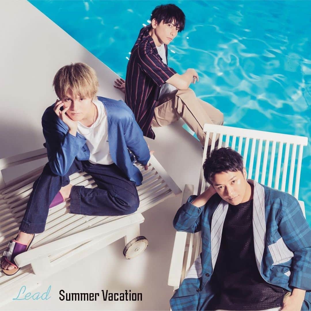 谷内伸也さんのインスタグラム写真 - (谷内伸也Instagram)「31th Single ﻿"Summer Vacation" 2019.7.24 Release﻿ ﻿ 『Summer Vacation』﻿ Lyrics : shungo.﻿ Compose : Fredrik "Figge" Boström, Ryo 'LEFTY' Miyata, Lars Safsund﻿ Arrangement : Ryo 'LEFTY' Miyata﻿ ﻿ 『Paradise City』﻿ Lyrics : AKIRA﻿ @lead_akira  Compose : HIKARI, MoonChild﻿ Music Produced by HiDE Kawada for Future Unison﻿ Track Produced by HIKARI﻿ ﻿ 『ANTHEM』﻿ Lyrics : AKIRA ﻿ Rap Lyrics : SHINYA ﻿ @lead_shinya  Compose : AKIRA﻿ Arrangement : AKIRA﻿ ﻿ #Lead #SummerVacation #サマバケ﻿ #coverphoto ﻿」6月29日 20時55分 - lead_shinya