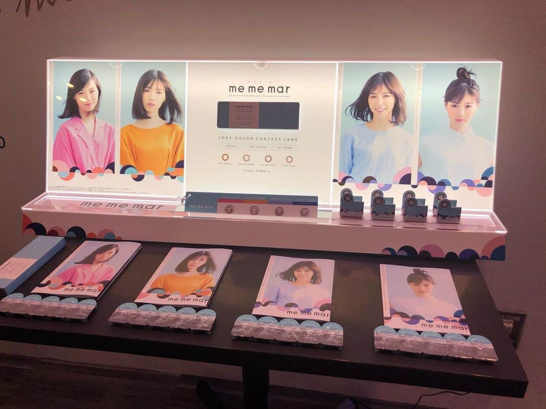 向山毅のインスタグラム：「ナチュラル超えた清楚系カラコン「me me mar」(メメマール) 西野七瀬イメージモデルのカラコンが今日発売です。  僕もいよいよカラコンデビューします！(笑)」