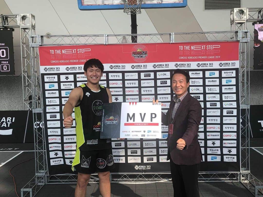 藤高宗一郎さんのインスタグラム写真 - (藤高宗一郎Instagram)「韓国3x3ラウンド4優勝！！ 天昇MVPおめでとう！！✨ 明日は応援頑張ります🙇🏻‍♂️ #みんなの待ち受けまっちゃん #korea3x3  #korea3x3premierleague  #dime」6月29日 21時19分 - ssou3