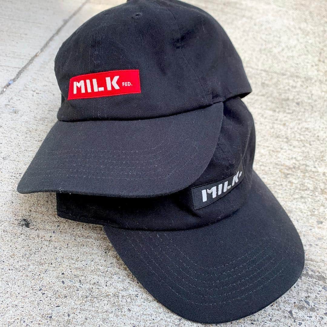 MILKFED.さんのインスタグラム写真 - (MILKFED.Instagram)「<<NEW ARRIVAL>>﻿﻿﻿ ﻿ 暑いとき﻿ 湿気で髪がまとまらない… ﻿ そんな時に大活躍のキャップ！﻿ ﻿ 新作の大人気ロゴが登場です♡﻿ ﻿ ﻿ BAR CAP ¥4,800+TAX﻿﻿ ﻿﻿ ﻿﻿ #milkfed #milkfedjp﻿﻿﻿ #ミルクフェド ﻿﻿ #casualstyle ﻿﻿﻿﻿﻿﻿﻿﻿#bag﻿ #ガーリーストリート﻿﻿﻿﻿﻿﻿ ﻿﻿﻿ ﻿」6月29日 21時22分 - milkfedjp