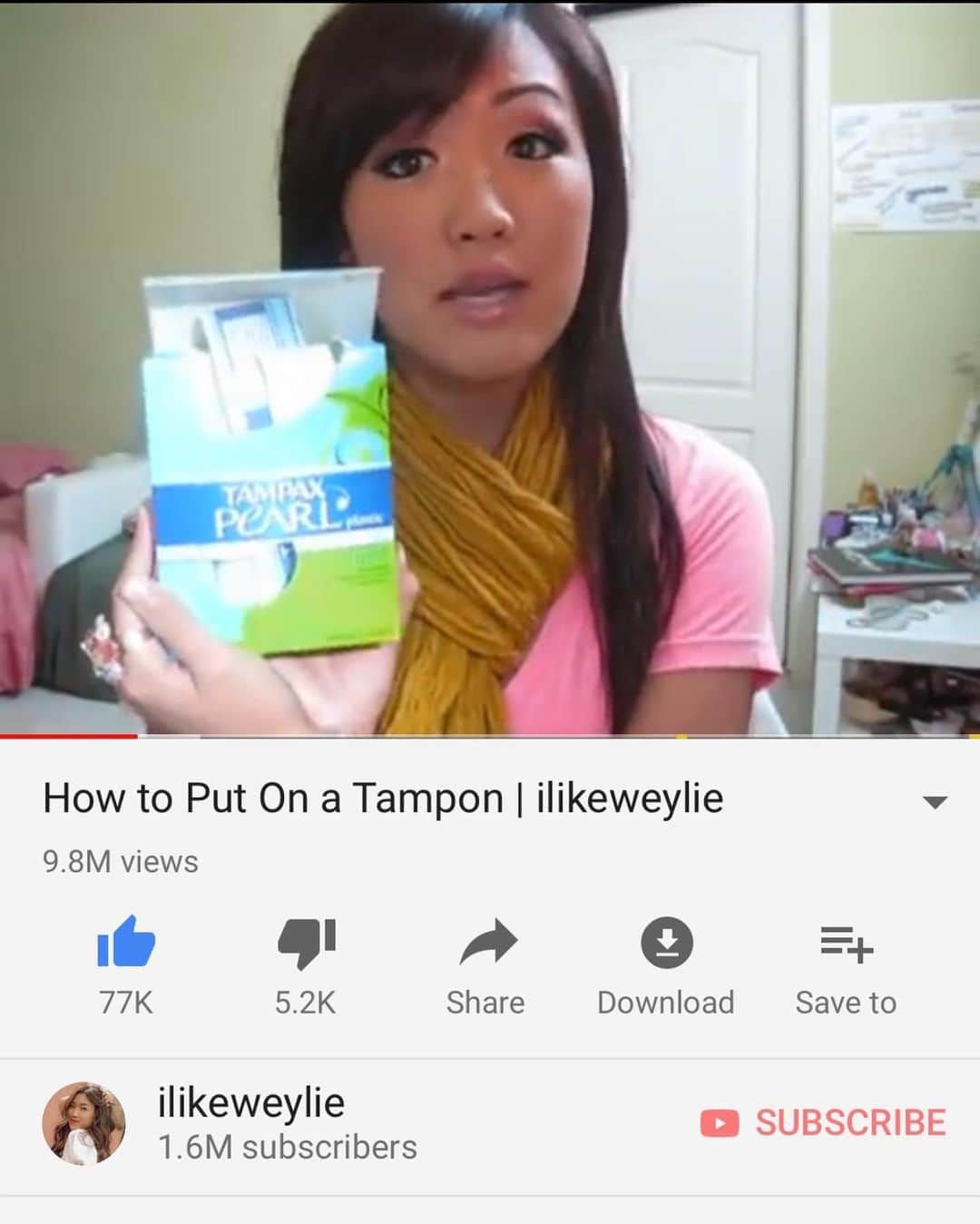 W E Y L I Eさんのインスタグラム写真 - (W E Y L I EInstagram)「Swipe for my glow up as your tampon girl 😂 I never leave the house without tampons in my bag, because you never know when you or a girlfriend may need one! Many of you may have found me back in 2010- in my How to Put on a Tampon video. Until this day people call me the ‘tampon girl’ and I cannot be more proud 😂 I’m so excited to share that @tampax & @always_brand now launched PURE- a new line of 100% organic cotton core tampons and pads with a 100% organic cotton top layer. Both are free of chlorine bleaching, dyes, and fragrances. I also love that the tampon applicator is composed of 90% plant based materials- just simple ingredients with protection you can trust! In case you’re wondering- yes I am screaming inside to be working with @tampax 😂 #PUREandEasy #ad」6月30日 8時32分 - weylie