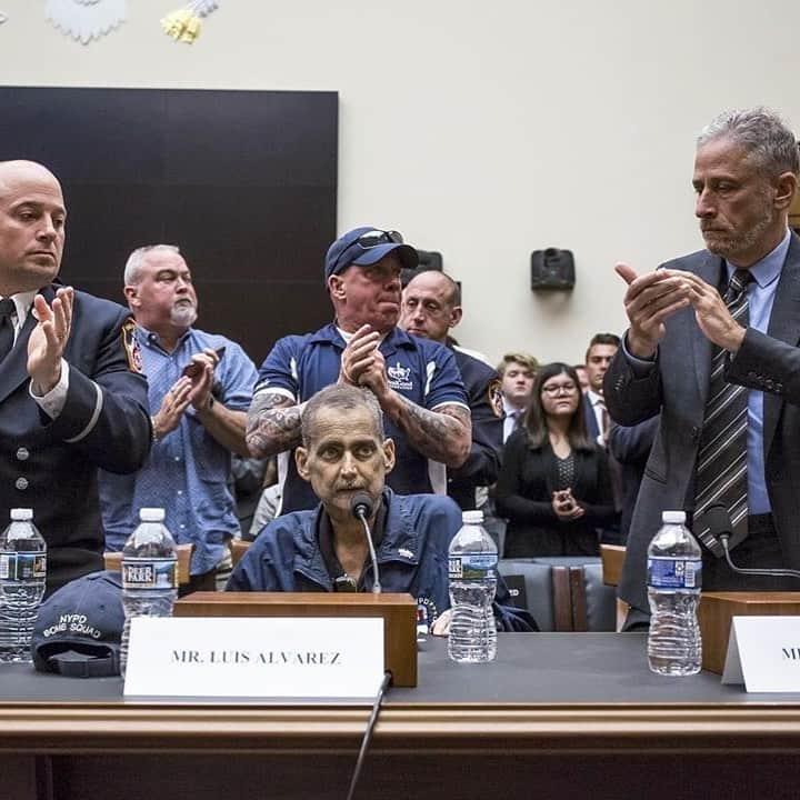 ロン・パールマンさんのインスタグラム写真 - (ロン・パールマンInstagram)「Hey Mitch McConnell, How much of the hundreds of millions of dollars you’re now worth on the Senator’s salary did you make while this hero was fighting for his life? #Repost @msnbc with @download_repost ・・・ Luis Alvarez, the retired police officer who along with Jon Stewart appeared before Congress earlier this month to plead for consistent health benefits for 9/11 first responders, has died at age 53. Click the link in our bio to read more. . 📷 Zach Gibson / @gettyimages」6月30日 0時36分 - perlmutations