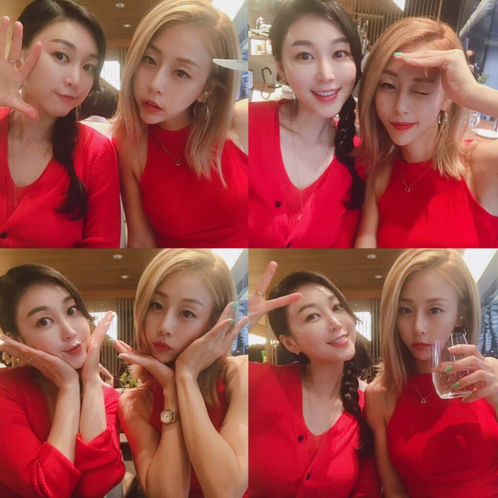 ピパ さんのインスタグラム写真 - (ピパ Instagram)「👭 내분신 or 내붕신 #yejame #sisters #예자매 #자매샷」6月30日 0時59分 - bipa.diva