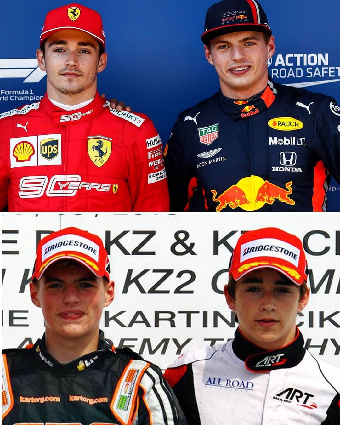 F1さんのインスタグラム写真 - (F1Instagram)「🤜🤛 Back on the front row together, seven years on from their karting days @charles_leclerc @maxverstappen1 . #F1 #Formula1 #Verstappen #Leclerc @scuderiaferrari @redbullracing」6月30日 2時34分 - f1