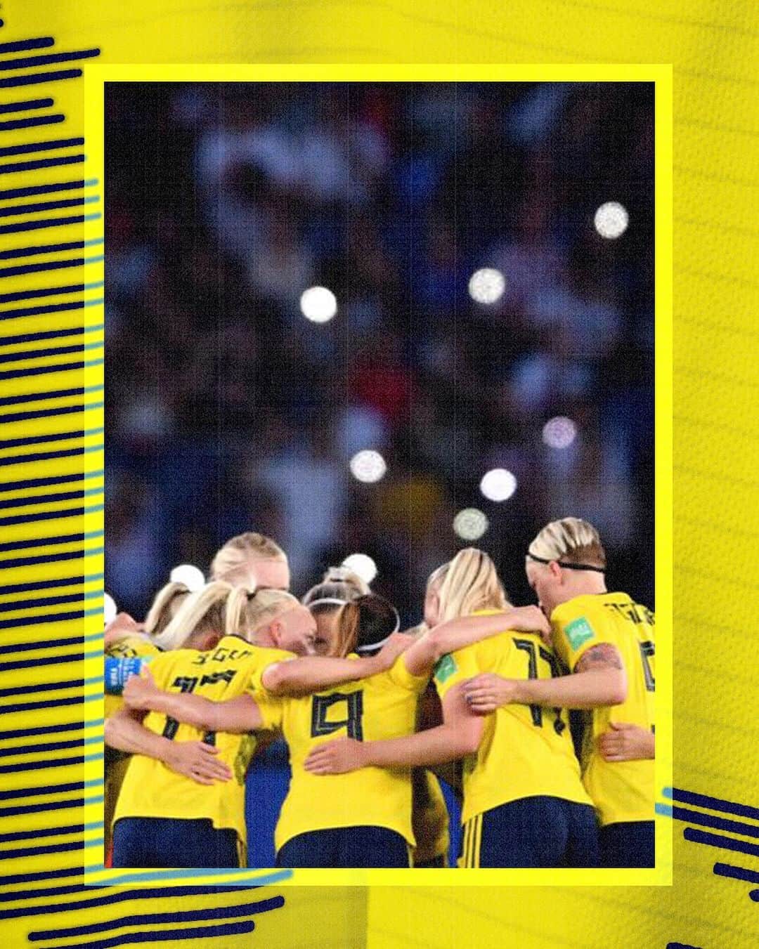 adidas Womenさんのインスタグラム写真 - (adidas WomenInstagram)「Under the stadium lights in Rennes, Sweden rewrote their destiny. . After 24 years of straight defeat, @swewnt finally claimed victory over their historic rival. They’ve always believed in themselves and now the world does too. #FIFAWWC #DareToCreate」6月30日 3時25分 - adidaswomen