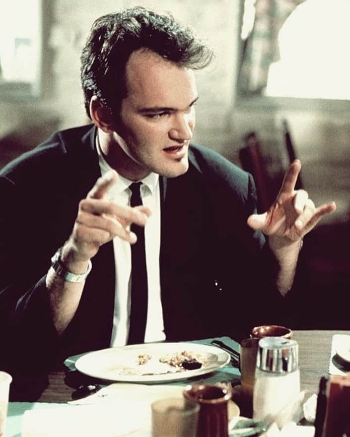 ケイティ・キャシディさんのインスタグラム写真 - (ケイティ・キャシディInstagram)「When the coffee hits. I drink mine black, hbu? #tarantino」6月30日 3時49分 - katiecassidy