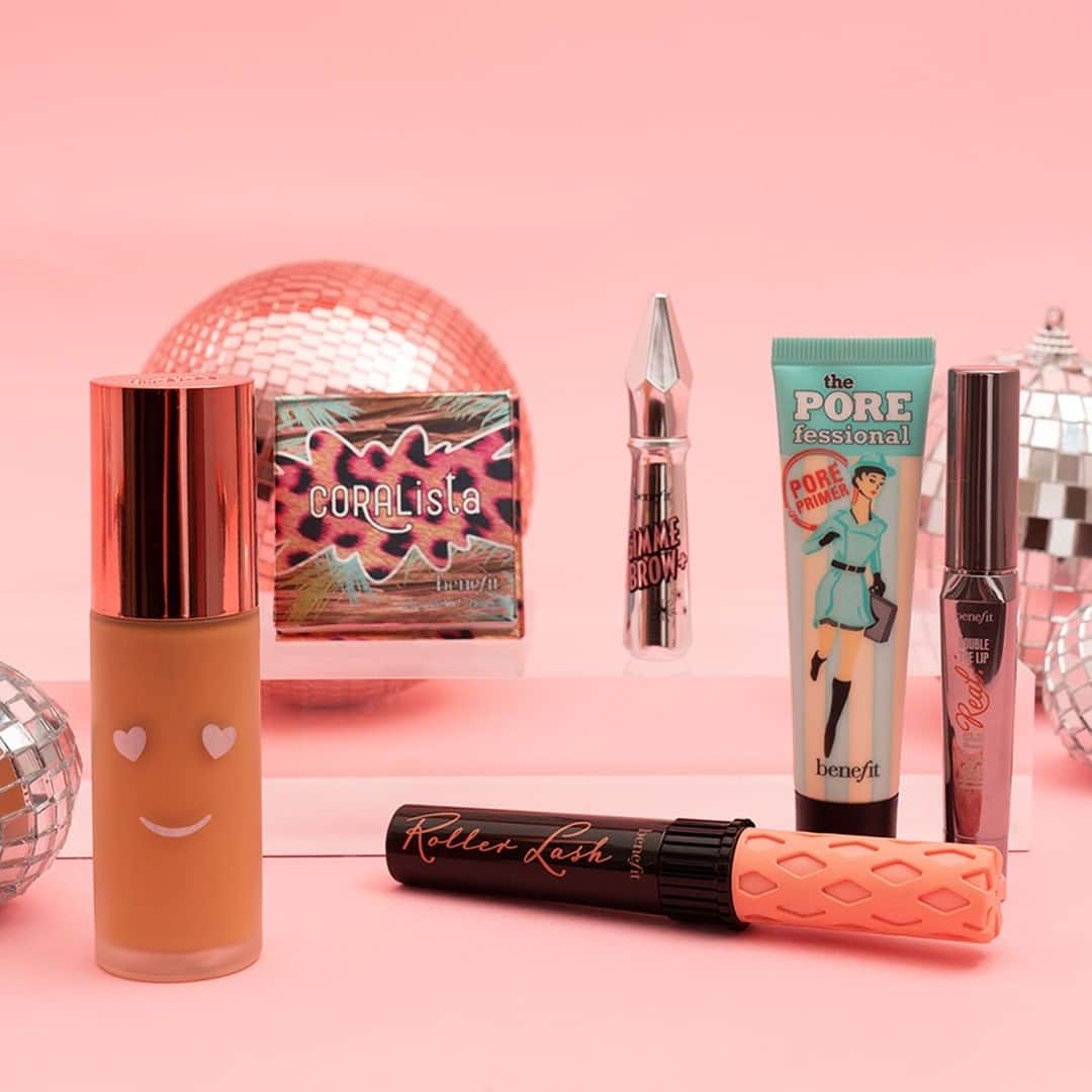 Benefit Cosmetics UKさんのインスタグラム写真 - (Benefit Cosmetics UKInstagram)「What a HAPPY haul! 😆 The first person who comes up when you type @ owes you all these Benefit goodies 💕 #hellohappy #benefit #beauty #foundation . . . 📷 Image Description: NEW hello happy next to roller lash, gimme brow+, POREfessional primer, they're real! lipstick and coralista blush」6月30日 4時16分 - benefitcosmeticsuk