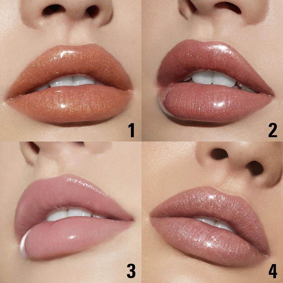 Kylie Cosmeticsさんのインスタグラム写真 - (Kylie CosmeticsInstagram)「HIGH GLOSS 💫 Comment which number is your favorite 😍⁠⠀ 🌸 1 - I'm The Catch⁠⠀ 🌸 2 - My Moon & Stars⁠⠀ 🌸 3 - Crystal⁠⠀ 🌸 4 - Lost Angel ⁠⠀ ⁠⠀ Shop now on KylieCosmetics.com 💋」6月30日 5時19分 - kyliecosmetics