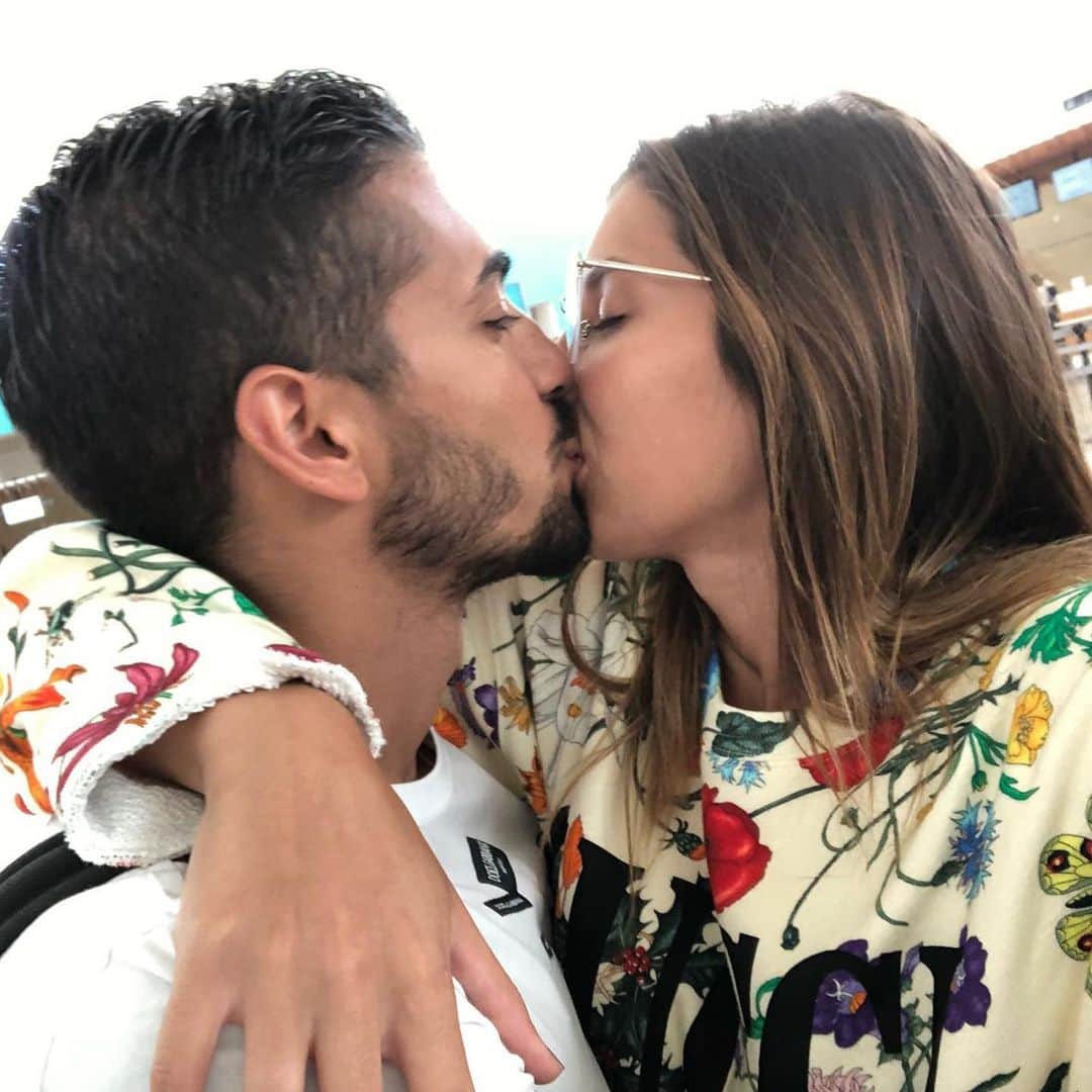 マヌエル・ランシニのインスタグラム：「Hermoso viaje mi reina, que lindo haberlo compartido con vos y verte feliz y emocionada te amo mucho 😍❤️」