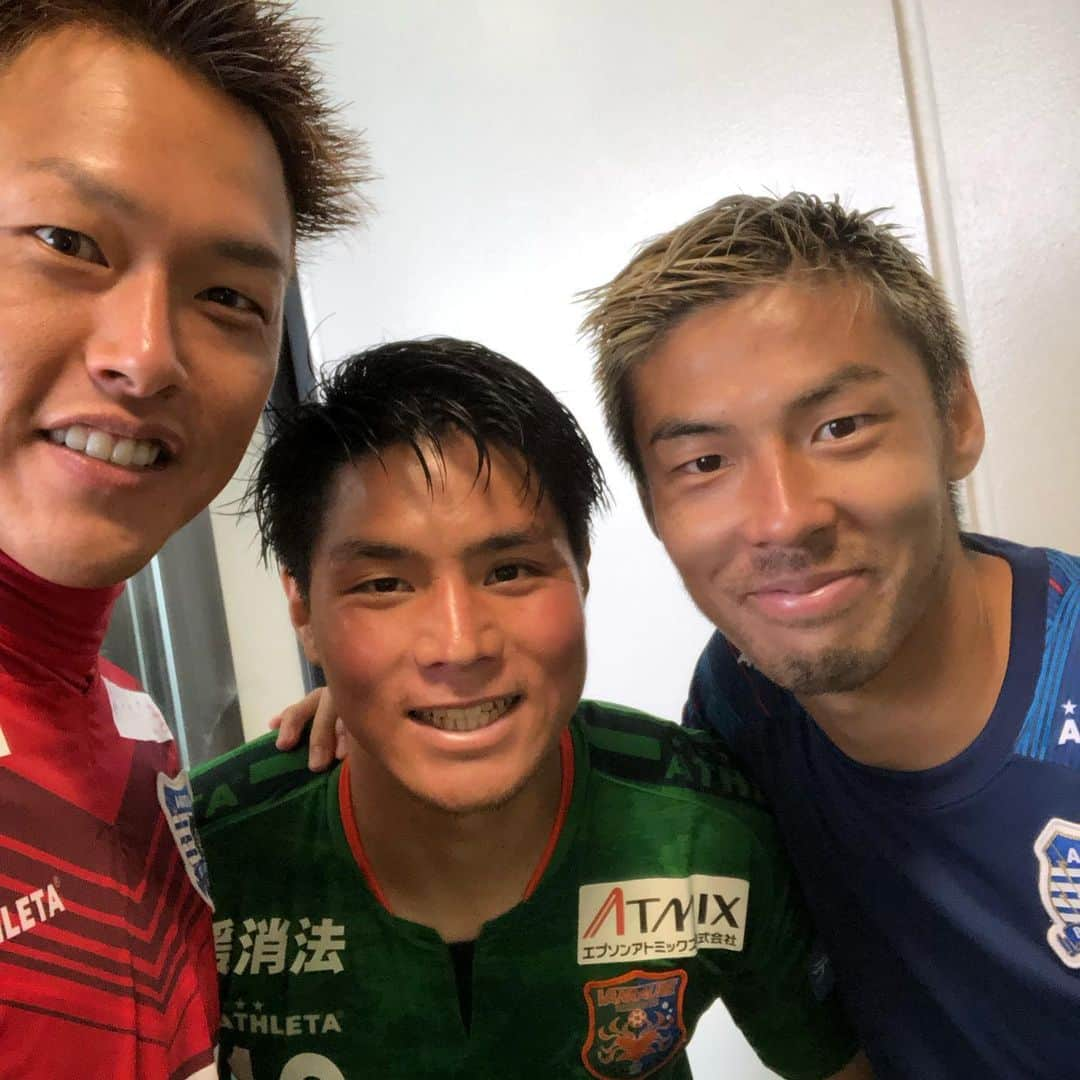 松本拓也さんのインスタグラム写真 - (松本拓也Instagram)「vs八戸 2-1 WIN  小谷ナイスな〜 また、ここからね！  慶太、泰右宮崎、コマ、マル 元気でした。 マルちゃん変わらず。笑  また頑張りましょう。」6月30日 16時24分 - official.matsu