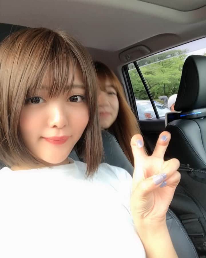 比良祐里のインスタグラム：「動画撮ってたらひょっこりさやぴー🤤💓💓 TGRラリーチャレンジin渋川、お疲れ様でした💪！！ #FLEX #FLEXGIRL」