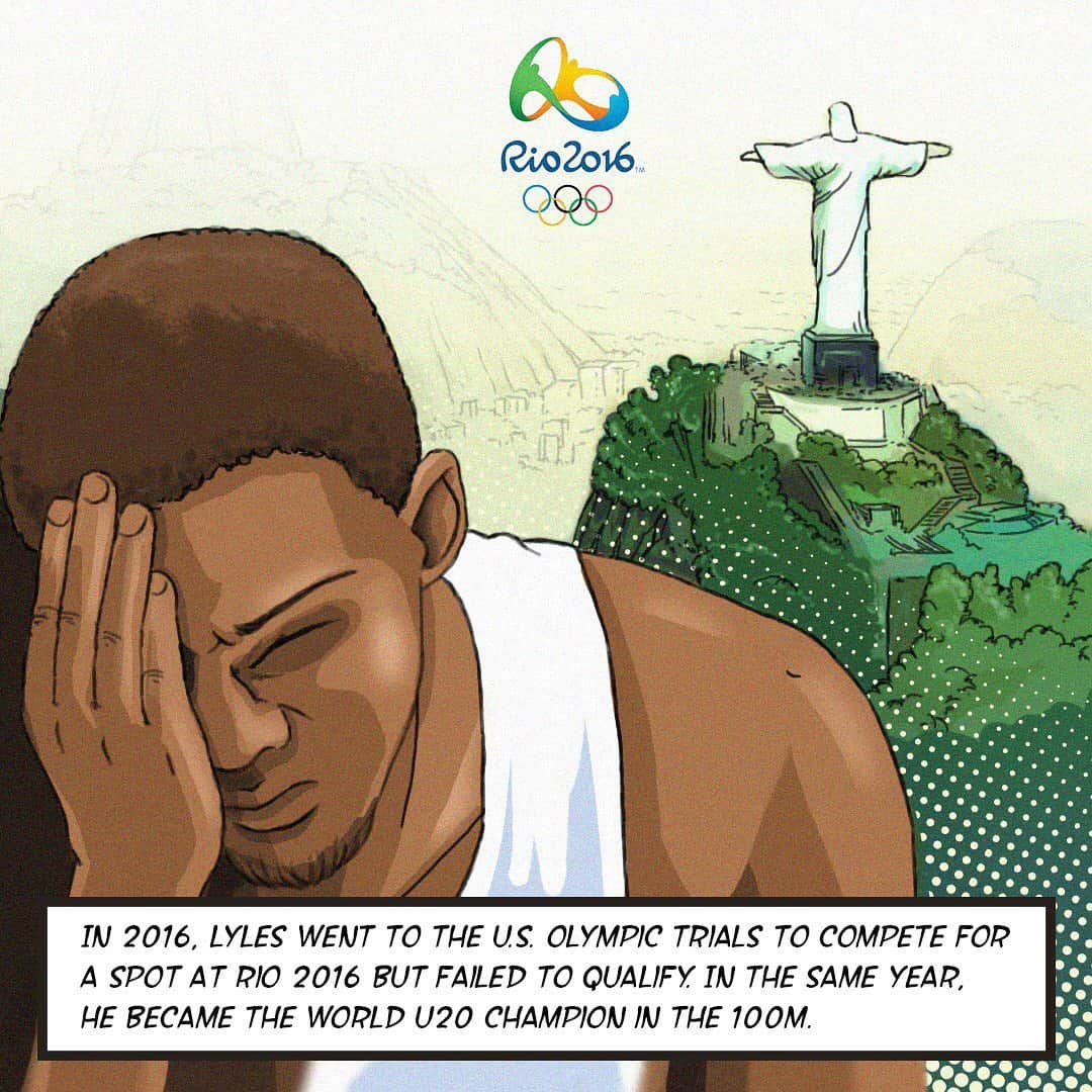 オリンピックチャンネルさんのインスタグラム写真 - (オリンピックチャンネルInstagram)「Noah Lyles, the sprinter redefining the post-Bolt era. Will he triumph at #Tokyo2020?⁠⠀ ⁠⠀ #athletics」6月30日 17時00分 - olympicchannel_x