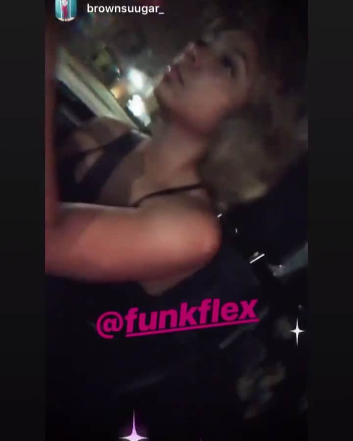 ファンクマスター・フレックスのインスタグラム：「I got those cars thumping!!! FunkFlex on that Box!!! @litdigitaldjs !!!! Killing em out here!!!!」