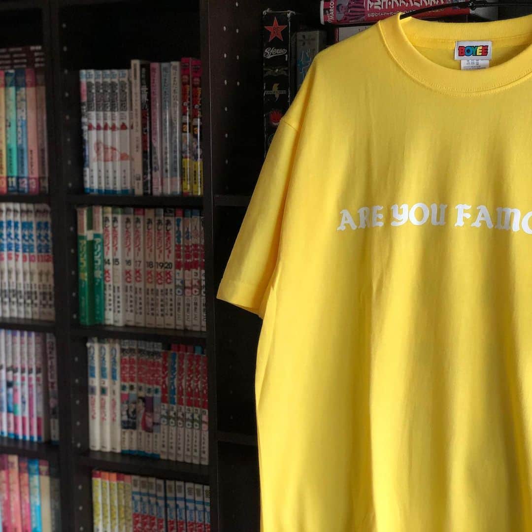 サイプレス上野さんのインスタグラム写真 - (サイプレス上野Instagram)「「FLASH」さんによる有名人認定記念って訳ではないですが、”ARE YOU FAMOUS（有名じゃね？）” Tシャツ＆CAPが新色加えて再入荷！こちらかプロフィールよりよっしゃっしゃっす→http://dreamkaihatsu.shop-pro.jp #boyee #areyoufamous #有名じゃね？」6月30日 17時14分 - resort_lover
