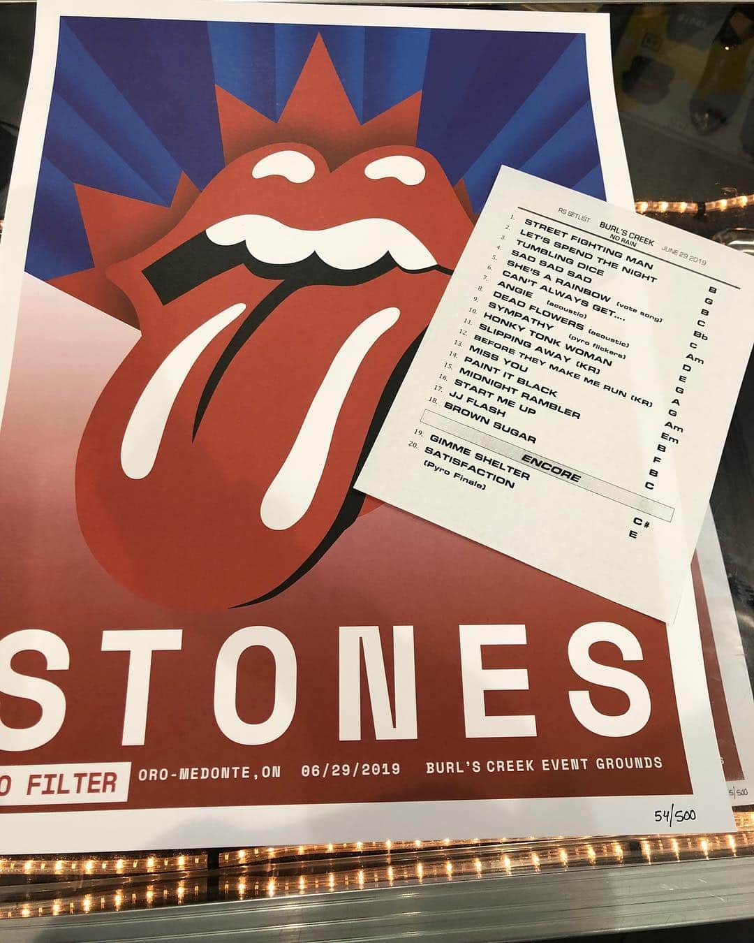 The Rolling Stonesさんのインスタグラム写真 - (The Rolling StonesInstagram)「We had an amazing night in Canada, thank you! 😎 #therollingstones #stonesnofilter #canada #burlscreek」6月30日 17時42分 - therollingstones