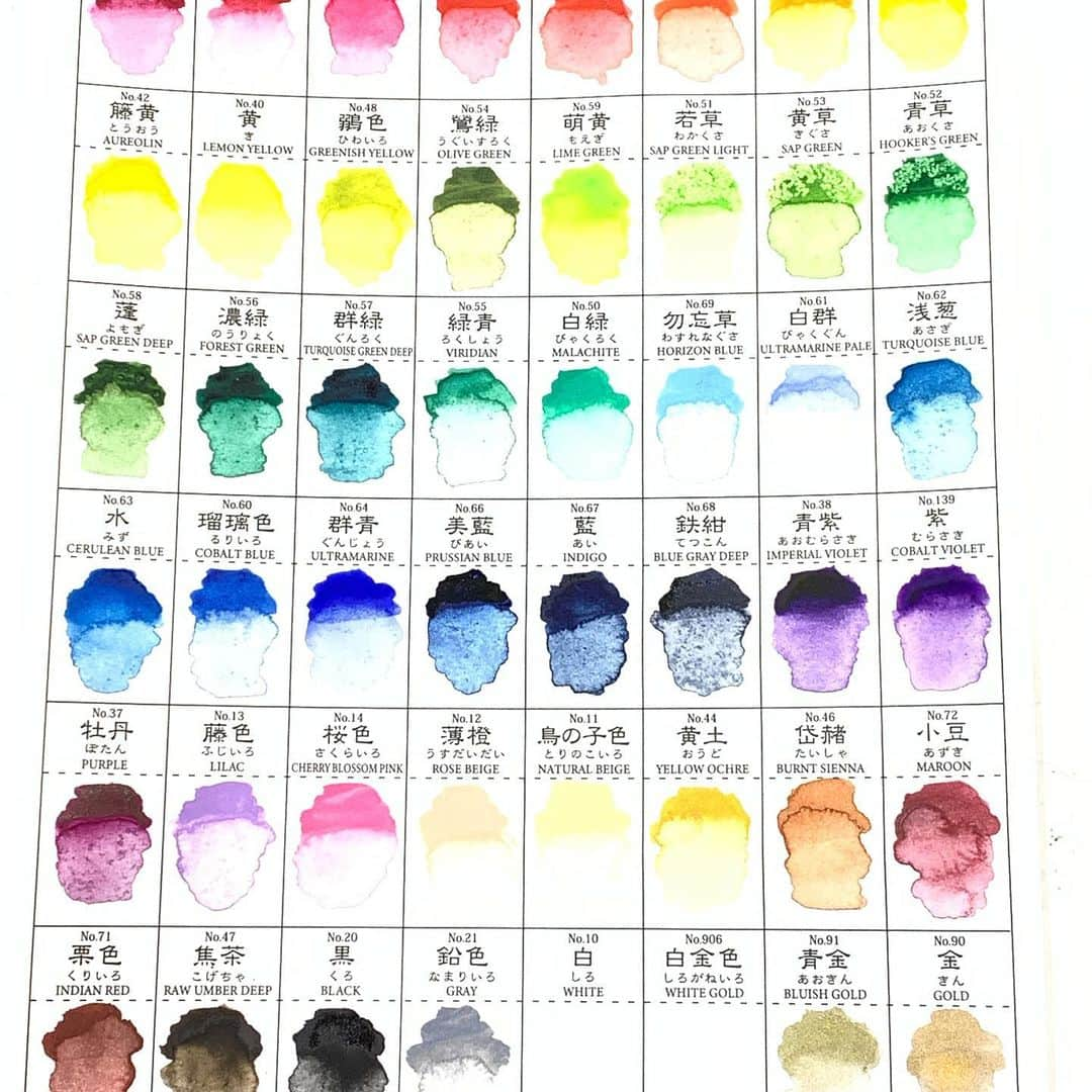 Kuretakeさんのインスタグラム写真 - (KuretakeInstagram)「呉竹 顔彩 48 colors set coming soon! new 12 colors. 48色セット近日発売！ 耽美でモザイクアート❤︎ in ISOT2019. #顔彩耽美 #gansaitambi #gansaitambistarrycolors #gansaitambipearlcolors #gansaitambigemcolors  #呉竹 #絵てがみ #watercolor #mosaic #mosaicart #ISOT #ISOT2019」6月30日 8時59分 - kuretakejapan