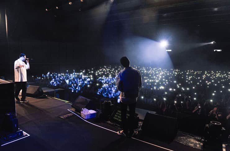 TABLO さんのインスタグラム写真 - (TABLO Instagram)「sleepless in Taipei 📸 Gonna remember this night forever.  #epikhightour2019 #taipei #타이베이 #epikhigh #에픽하이」6月30日 11時50分 - blobyblo