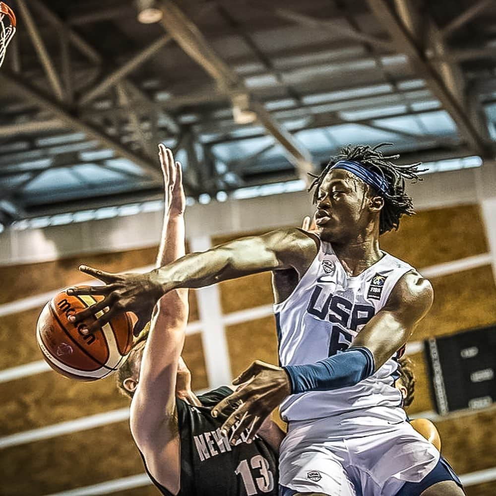 USA Basketballさんのインスタグラム写真 - (USA BasketballInstagram)「111-71. The USA Men’s U19 World Cup Team opens the redemption tour in Crete with a big win over New Zealand.」6月30日 13時28分 - usabasketball