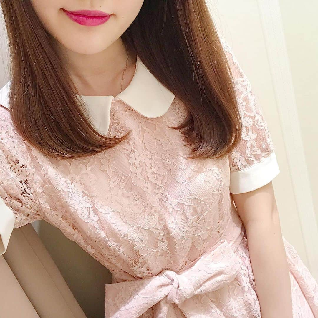 evelyn.coordinateさんのインスタグラム写真 - (evelyn.coordinateInstagram)「人気の丸襟レースワンピース👗🎀 残りわずかなので狙っている方はお早めに🧸💭 今なら均一価格なのでこちらのワンピースも¥5.900+taxです💗💗 #evelyn#エブリン」6月30日 14時31分 - evelyn.coordinate