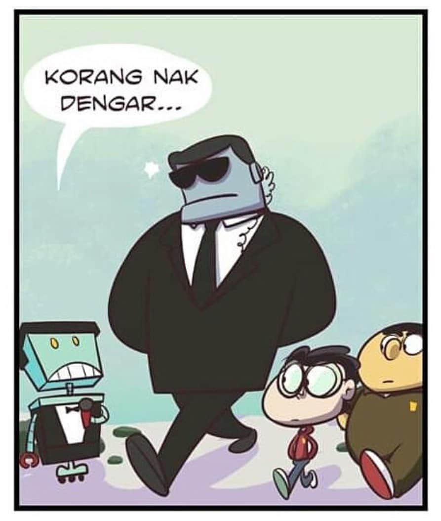 Koleksi Komik Malaysiaさんのインスタグラム写真 - (Koleksi Komik MalaysiaInstagram)「#Repost @penselspana with @get_repost ・・・ Bodyguardbod, si robot pelindung. (feat. Tekabot)  #komikmalaysia #gengkomik #kartun」6月30日 15時39分 - tokkmungg_exclusive