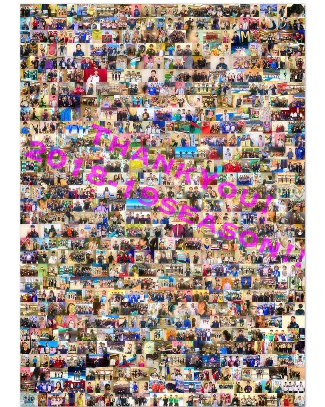 フジテレビスケートさんのインスタグラム写真 - (フジテレビスケートInstagram)「. Thank you✨2018-19シーズン‼️ . 今季も選手や関係者の皆さまにご協力頂き🙇‍♀️ たくさんの取材をさせて頂きました😊 本当にありがとうございました🍀 . 2019-20シーズンもたくさんの笑顔が見られますように🌈⛸ . #speedskate #figureskate #shorttrack #スケート界の大晦日 #7月1日から新シーズン」6月30日 18時18分 - online_on_ice