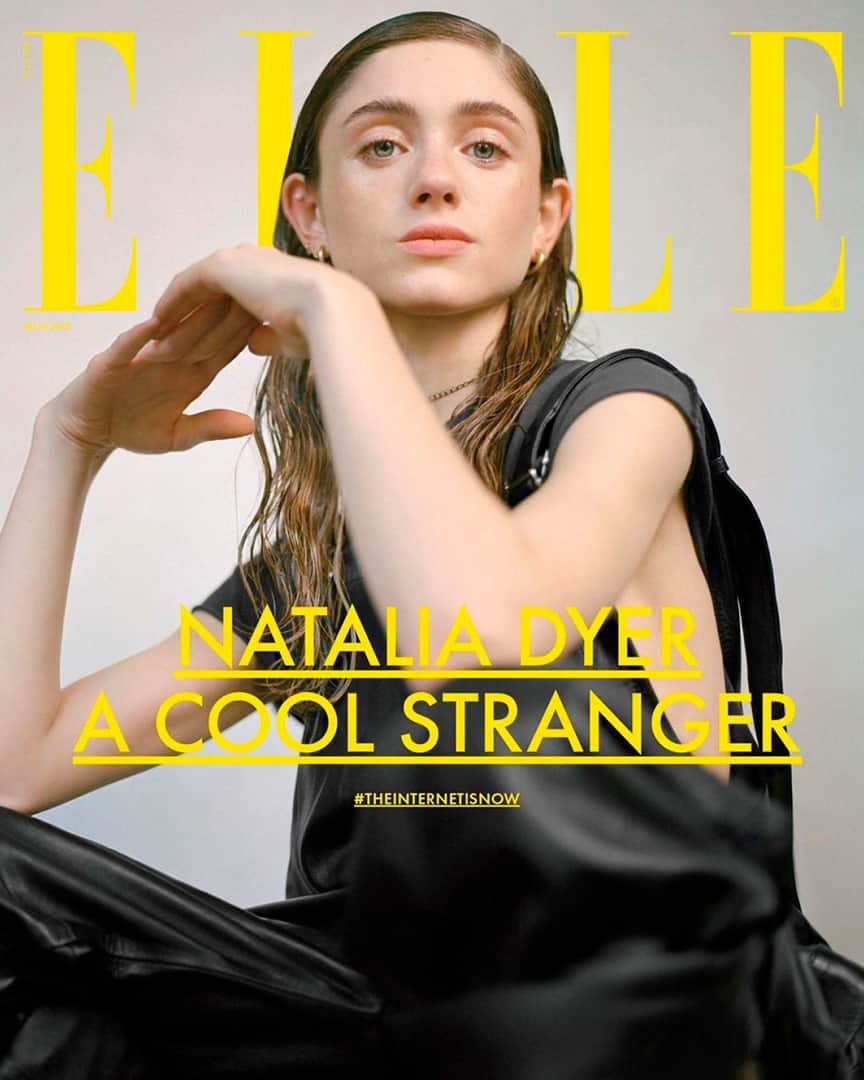 サルヴァトーレ・フェラガモさんのインスタグラム写真 - (サルヴァトーレ・フェラガモInstagram)「The coolest stranger of them all - Natalia Dyer on the cover of @elle_mexico in a sultry editorial featuring the black nappa dungarees from #FerragamoSS19 #StrangerThings」6月30日 18時45分 - ferragamo