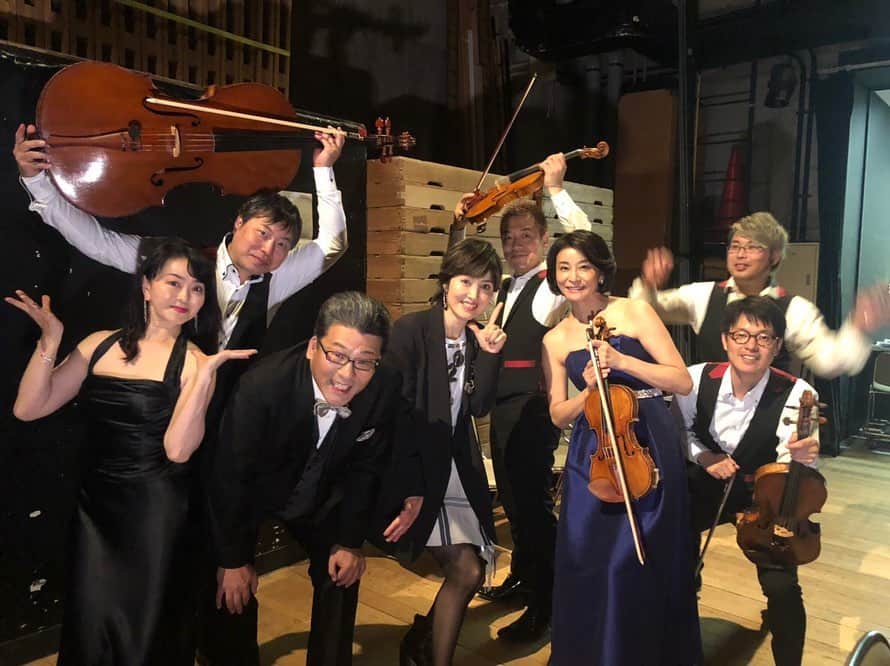 のインスタグラム：「土曜日は富山日帰りでめざましクラシクス。#荻野目洋子さんをゲストにお迎えして、ダンシングヒーローで盛り上がりました。」