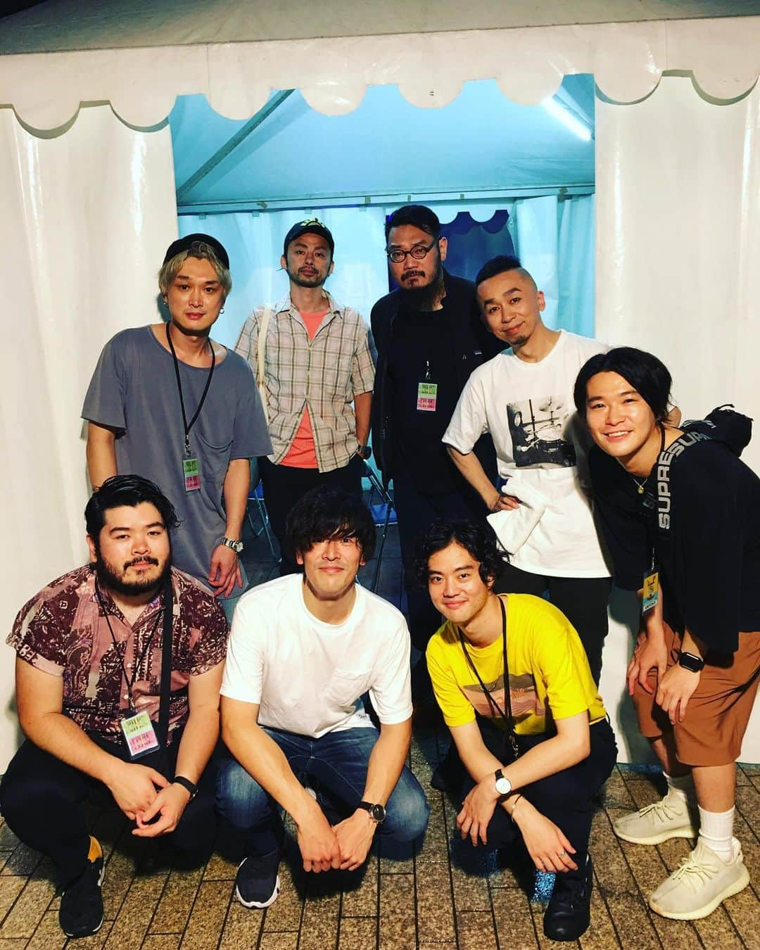 荒井岳史さんのインスタグラム写真 - (荒井岳史Instagram)「#cmj2019 で #thebandapartnaked 、ありがとうございました！ 俺ららしいユルい雰囲気で楽しくやれました！  FINOの面々とも久々話せて良かった！ライブも超カッコ良かった！ 彼らの企画、8/2@FEVERにお呼ばれしてますので、今から楽しみ！  #fivenewold #thebandapart」6月30日 20時09分 - takeshi_arai