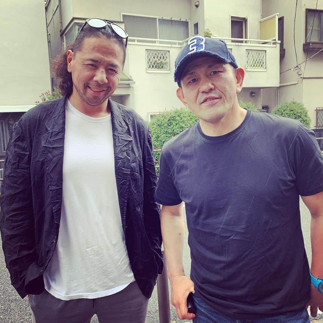 中邑真輔さんのインスタグラム写真 - (中邑真輔Instagram)「悪い男達。@suzuki.d.minoru」6月30日 20時28分 - shinsukenakamura