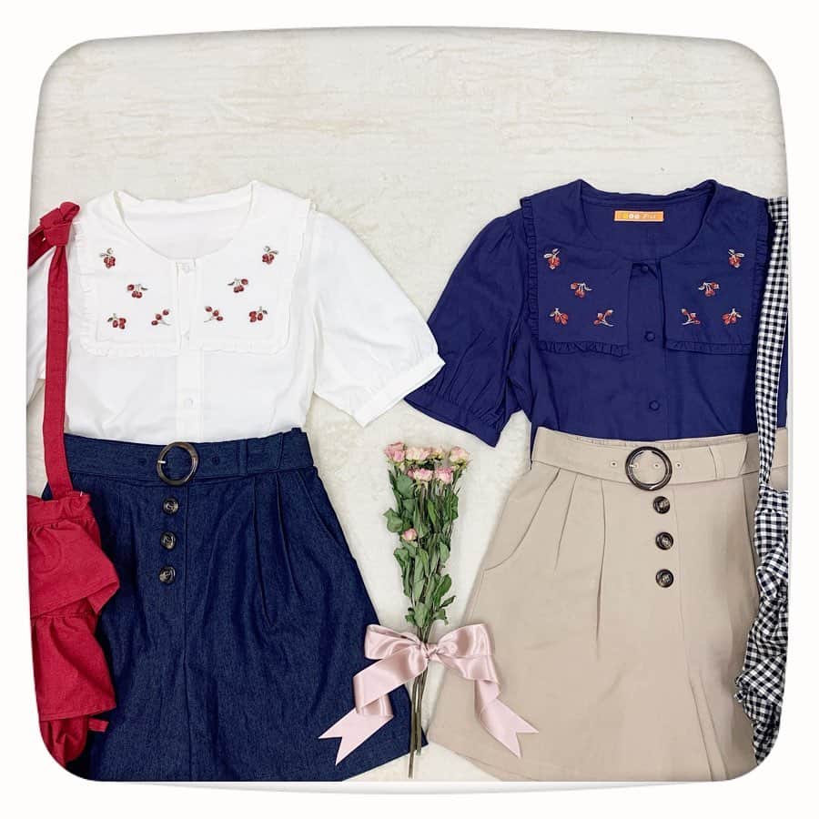 F i.n.t_officialさんのインスタグラム写真 - (F i.n.t_officialInstagram)「.﻿﻿﻿﻿﻿ .﻿﻿﻿﻿﻿﻿﻿﻿ ＼ 🍒 NEW ARRIVAL 🍒 ／﻿﻿﻿﻿﻿ ﻿﻿ ﻿﻿﻿﻿﻿﻿﻿﻿﻿﻿﻿﻿﻿ べっ甲釦とベルトが﻿ アクセントのショートパンツ♩﻿ ﻿ 麻混素材なのでこれからの季節﻿ さらりと涼しく履けるのも嬉しいポイントです✨﻿ ﻿﻿﻿﻿ ﻿﻿ ❁︎ フロント釦ショートパンツ/F i.n.t ﻿ pink / indigo / beige﻿ ¥6,264(tax in)﻿﻿﻿﻿﻿﻿﻿﻿﻿﻿﻿﻿﻿ ﻿﻿ ﻿﻿ ﻿﻿♛︎ model 153㎝﻿﻿ Press mai(@shimuramai )﻿ ﻿﻿ ﻿﻿﻿﻿ ﻿ ୨୧┈┈┈┈┈┈୨୧﻿ 7/5 （fri）〜﻿ F i.n.t ﻿ an another angelus﻿ ﻿ SUMMER SALE. 💐START💐 ୨୧┈┈┈┈┈┈୨୧ ﻿ セール対象商品が﻿ 20%〜最大50%OFF❣️﻿ ﻿ 全国の店舗、﻿ オンライストアにて﻿ 一斉開催です♬﻿ ﻿ セール対象商品は﻿ オンライストアでcheck🧸💕﻿ @fi.n.t_official﻿ ﻿. . 今すぐ使える人気商品がとってもお得なこの機会に、皆さまのご利用・ご来店を心よりお待ちしております♪ ﻿ ﻿#fint #ananotherangelus #フィント #アンジェラス  #fashion #retro #cordinate #code #tgm #natural  #レトロ  #刺繍 #クランベリー #ショートパンツ #夏コーデ #新作﻿﻿﻿﻿」6月30日 20時40分 - fi.n.t_official