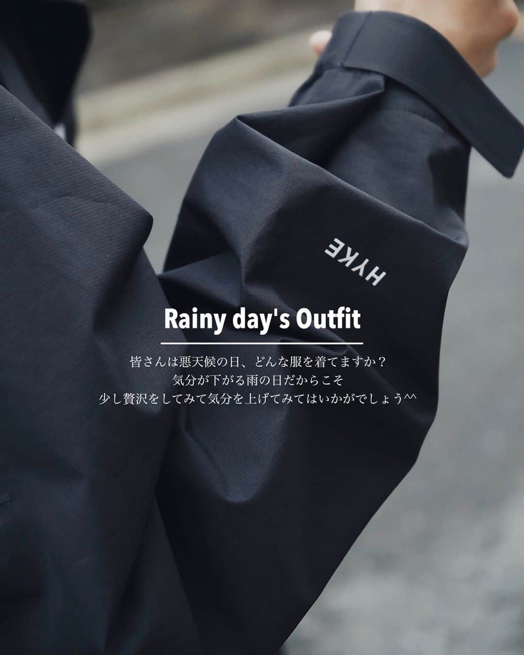 Ryoさんのインスタグラム写真 - (RyoInstagram)「ㅤㅤㅤㅤㅤㅤㅤㅤㅤㅤㅤㅤㅤ 今日は、雨の日の気分を上げてくれる〝機能アイテム〟のご紹介です！ 梅雨の時期は、悪天候で気分もさがりますよね、、、 そんな時に少しでも気分を上げてくれるアイテムとコーデをピックアップしました！😊 ㅤㅤㅤㅤㅤㅤㅤㅤㅤㅤㅤㅤㅤ coat:#THENORTHFACE × #HYKE t-shirt:#sonakameguro pants:#wrangler shoes:#converseaddict bag:#masterpiece × #MIZUNO」6月30日 21時38分 - ryo__takashima