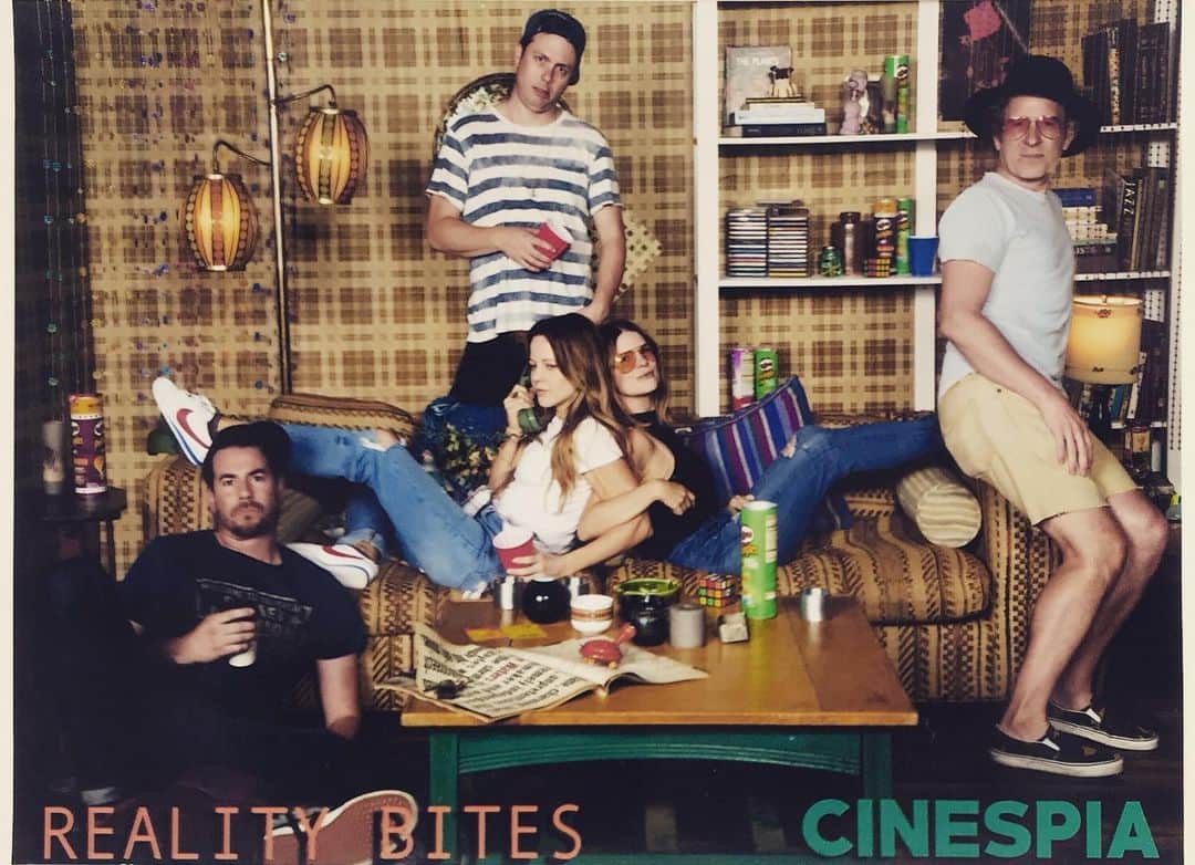 ジェリー・トレイナーさんのインスタグラム写真 - (ジェリー・トレイナーInstagram)「Reality Bites at Hollywood Forever. So 90’s, we’ll never sell out to the suits! #whatsyourglitch?!」7月1日 3時18分 - jerrytrainor