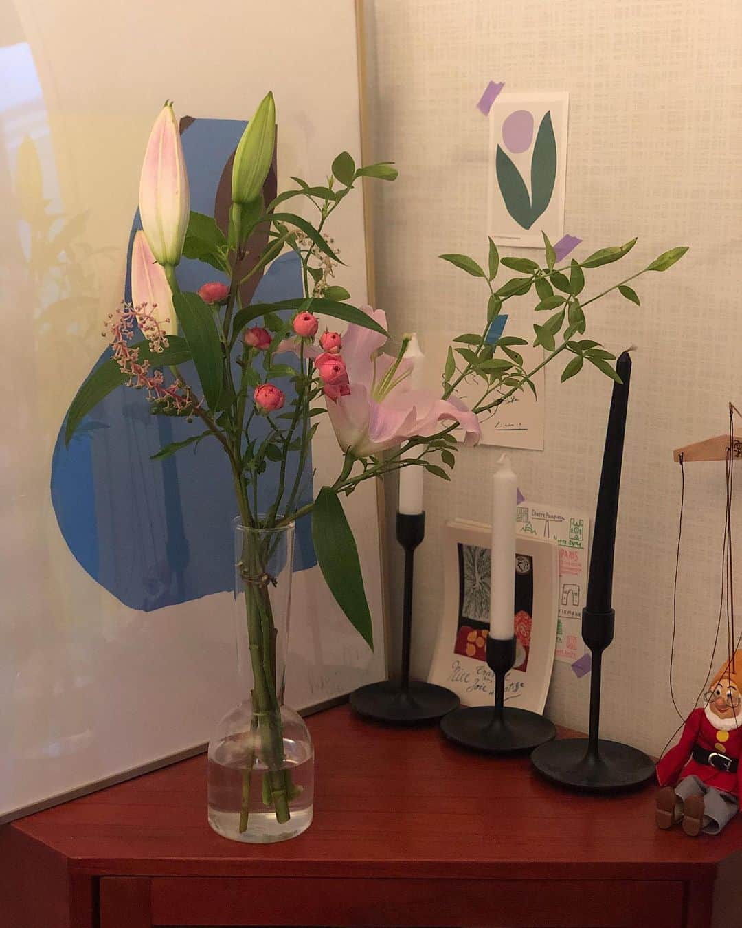 ソ・ウンスさんのインスタグラム写真 - (ソ・ウンスInstagram)「꽃 좋아하는 딸 위한 아부지 꽃선물 :-)」6月30日 22時19分 - jj_minii
