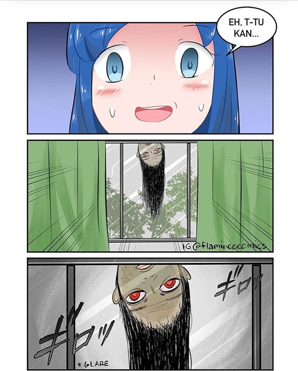 Koleksi Komik Malaysiaさんのインスタグラム写真 - (Koleksi Komik MalaysiaInstagram)「#Repost @flamingocomics with @get_repost ・・・ STARE PART 1 - Baca dari KIRI ke KANAN —> . Mungkin akan sampai part 3 je kot.. TAG KAWAN KORG SKALI . Dont forget to LIKE & SHARE (KASI KREDIT!) . Jangan lupa Follow IG ni: @zonkucing . LINE STICKER: http://line.me/S/sticker/1257480 MY WEB COMIC: goo.gl/SjadhL FACEBOOK: Flamingo Arts & Comics - Malaysia . #komikmalaysia #koleksikomikmalaysia #randomcomic #gengkomik #malaysiancomics #malaysiancomic #hantumalaysia #komikhantu #komikseram」6月30日 22時35分 - tokkmungg_exclusive