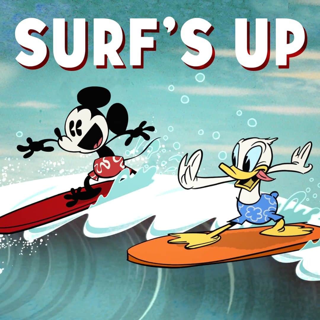 ミッキーマウスさんのインスタグラム写真 - (ミッキーマウスInstagram)「Today's gonna be fun for shore! Drop a 🌊 if you want to go surfing this summer!」6月30日 23時00分 - mickeymouse