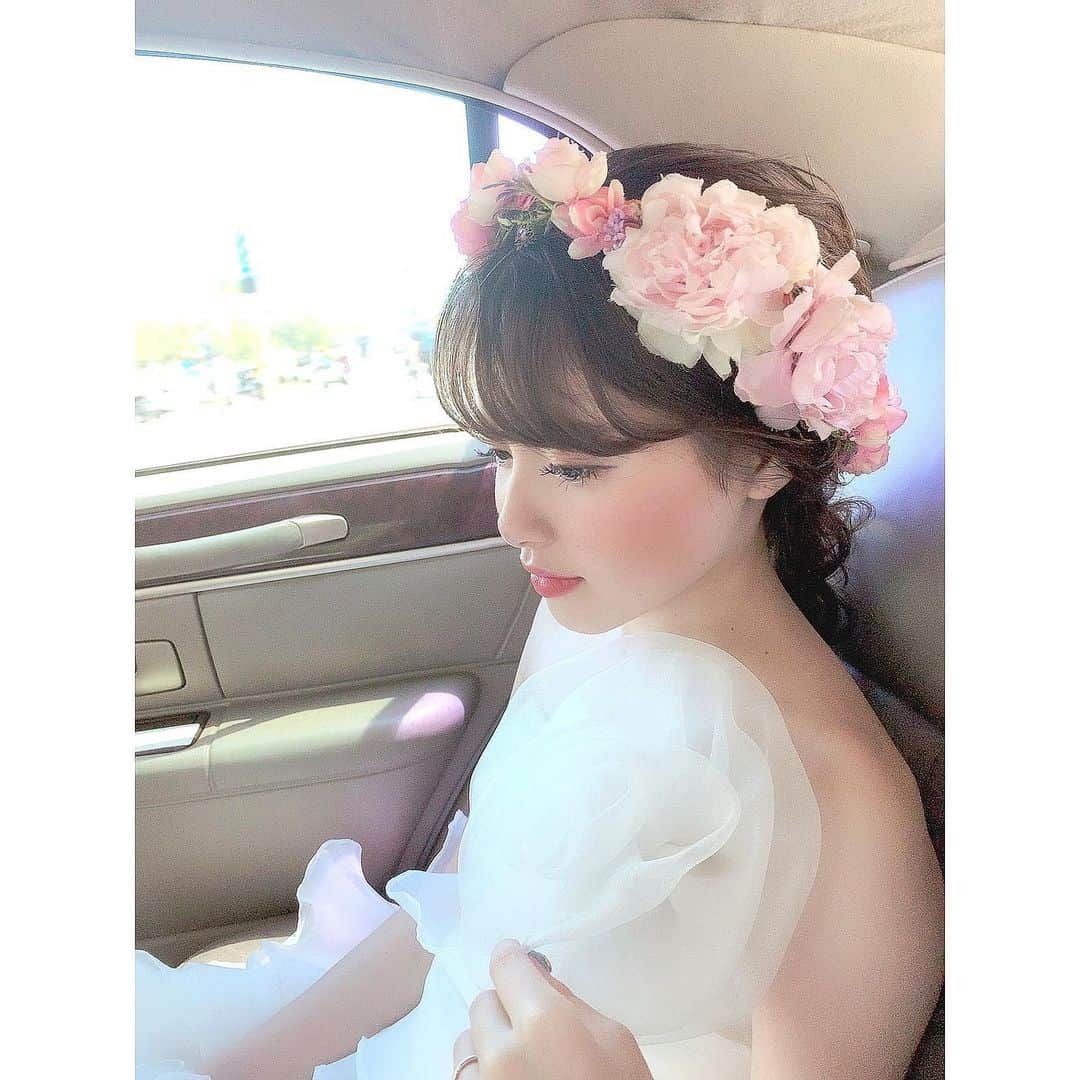 三宅るなのインスタグラム：「結婚式の日💒👰 #挙式 #結婚式 #ハワイ挙式  #ウェディング」