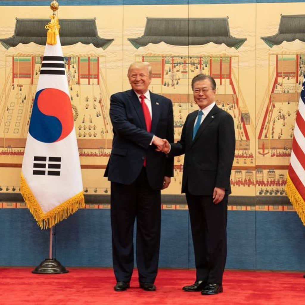 ドナルド・トランプさんのインスタグラム写真 - (ドナルド・トランプInstagram)「Thank you #SouthKorea!」6月30日 23時28分 - realdonaldtrump