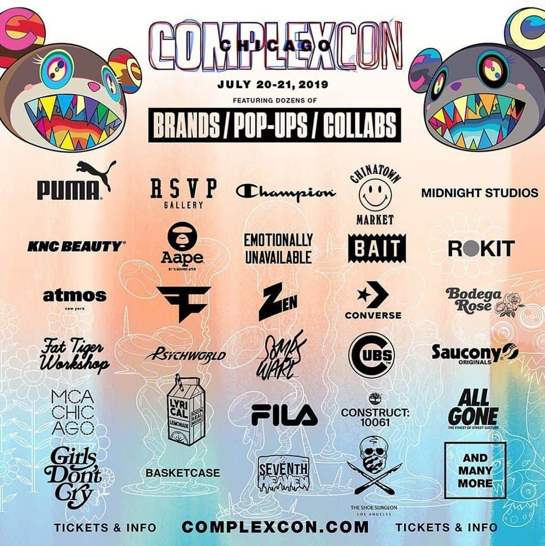 村上隆さんのインスタグラム写真 - (村上隆Instagram)「@complexcon  soon!」6月30日 23時48分 - takashipom