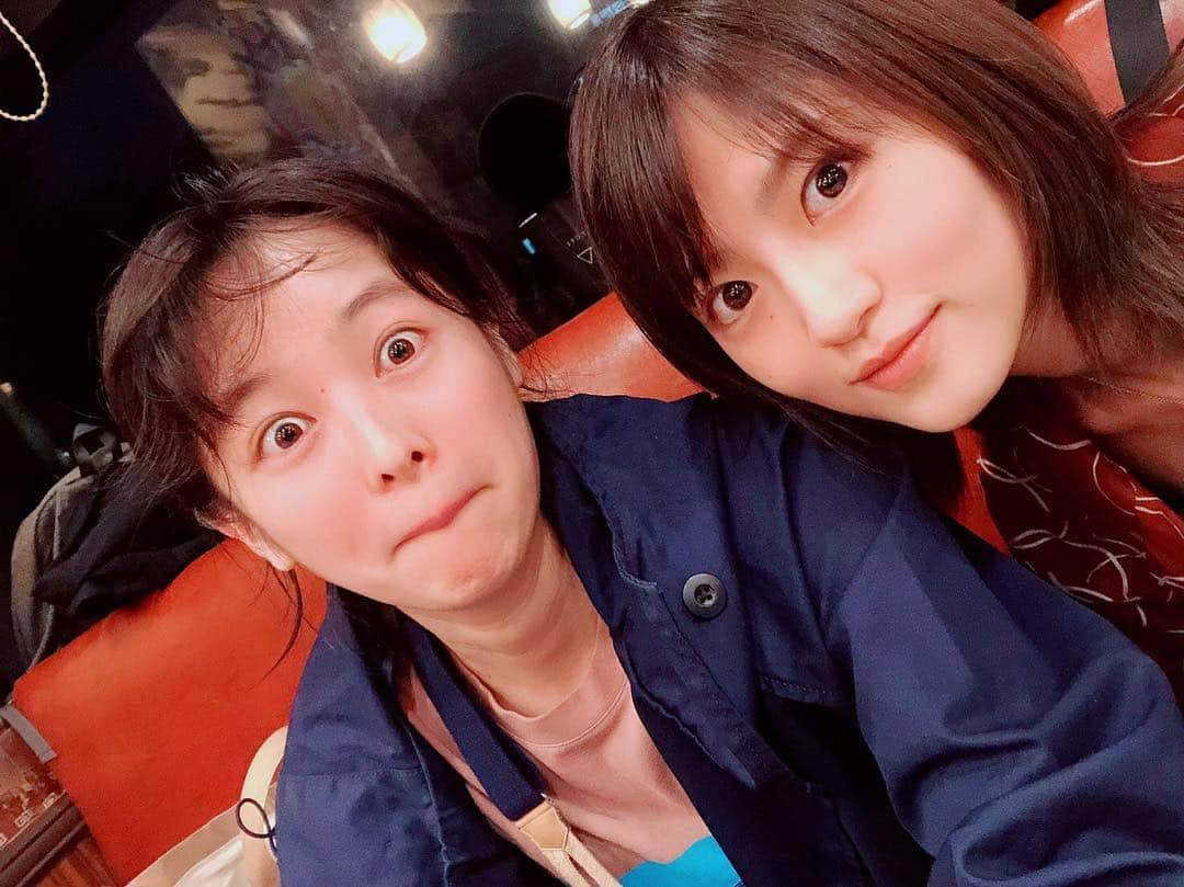 清野菜名さんのインスタグラム写真 - (清野菜名Instagram)「若月にあったー。 おつかれーらいす！！」7月1日 0時22分 - seinonana