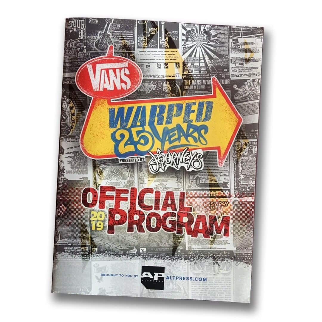 Alternative Pressさんのインスタグラム写真 - (Alternative PressInstagram)「FREE FREE FREE FREE FREE FREE! ⁠ Don’t forget to stop by and see us at ⁠ @HopeForTheDay at @VansWarpedTour Atlantic City! Come grab the very FINAL Warped Tour Program Guide and let's get Warped!⁠ 2:30 PM exclusive signing at the HFTD tent with @sleepingwithsirens!⁠ .⁠ .⁠ .⁠ #hopefortheday #vanswarpedtour #warpedtour #warpedforever #foreverwarped #warped25⁠」7月1日 0時45分 - altpress