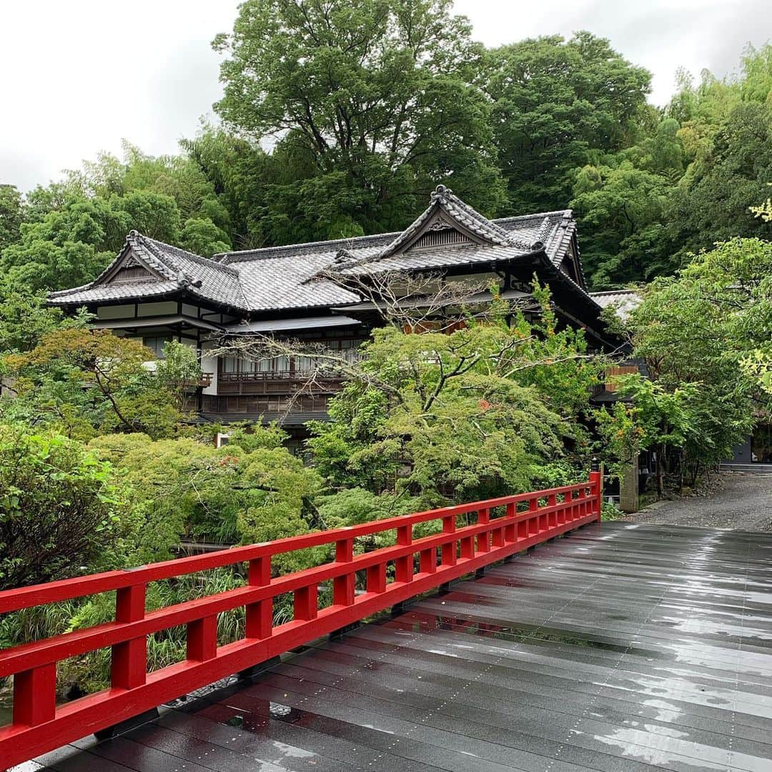 マキヒロチさんのインスタグラム写真 - (マキヒロチInstagram)「先日宿泊した湯河原の富士屋旅館。2002年に廃業してそのまま放置されていた旅館をキワコーポレーションが甦らせたそう。まだオープンして2ヶ月しか経ってなくて人が全然いなくて、湯質もいいしご飯も美味しくて再訪ありそうな宿でした。帰りに小田原の江ノ浦測候所にも寄ったけど、全体的に人がいなくていいところでした。大人の旅がしたい人にはオススメです。」7月1日 0時54分 - makihirochi