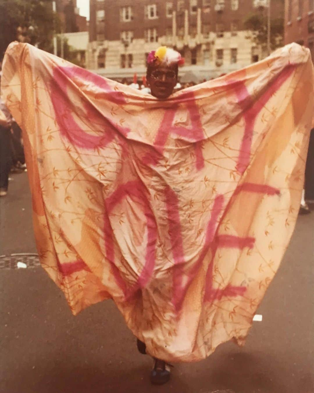 TIME Magazineさんのインスタグラム写真 - (TIME MagazineInstagram)「Some 150,000 people are expected to participate in New York's Pride march on June 30, and hundreds of thousands more will line the streets, organizers told @apnews. George Dudley, a #photographer and artist who also served as the first director of New York City’s @leslielohmanmuseum, documented scenes from pride parades from the late 1970s through the early ‘90s. Dudley’s images of queer and trans people, including outspoken activist Marsha P. Johnson, in the first picture, show an atmosphere not too dissimilar from today's #pride parades. Modern observers could be forgiven for viewing Dudley’s photographs as unremarkable in their ordinariness. But that's much of what makes them so significant, writes Wilder Davies. “There weren’t that many people documenting the gay world at that time, so George’s photographs have an enormous importance,” says Jim Saslow, a @cunyedu art history professor and an early gay #activist. “They capture ordinary people going about these rather radical activities.” With the visibility afforded to #LGBTQ people today, and particularly to gay men, it is easy to forget that embracing on the street was a bold action. "It was a real political statement," he continues, "and it could get you into a lot of physical and social trouble.” Read more, and see more pictures, at the link in the bio. Photographs courtesy of the Estate of George Dudley and the @leslielohmanmuseum」7月1日 1時04分 - time