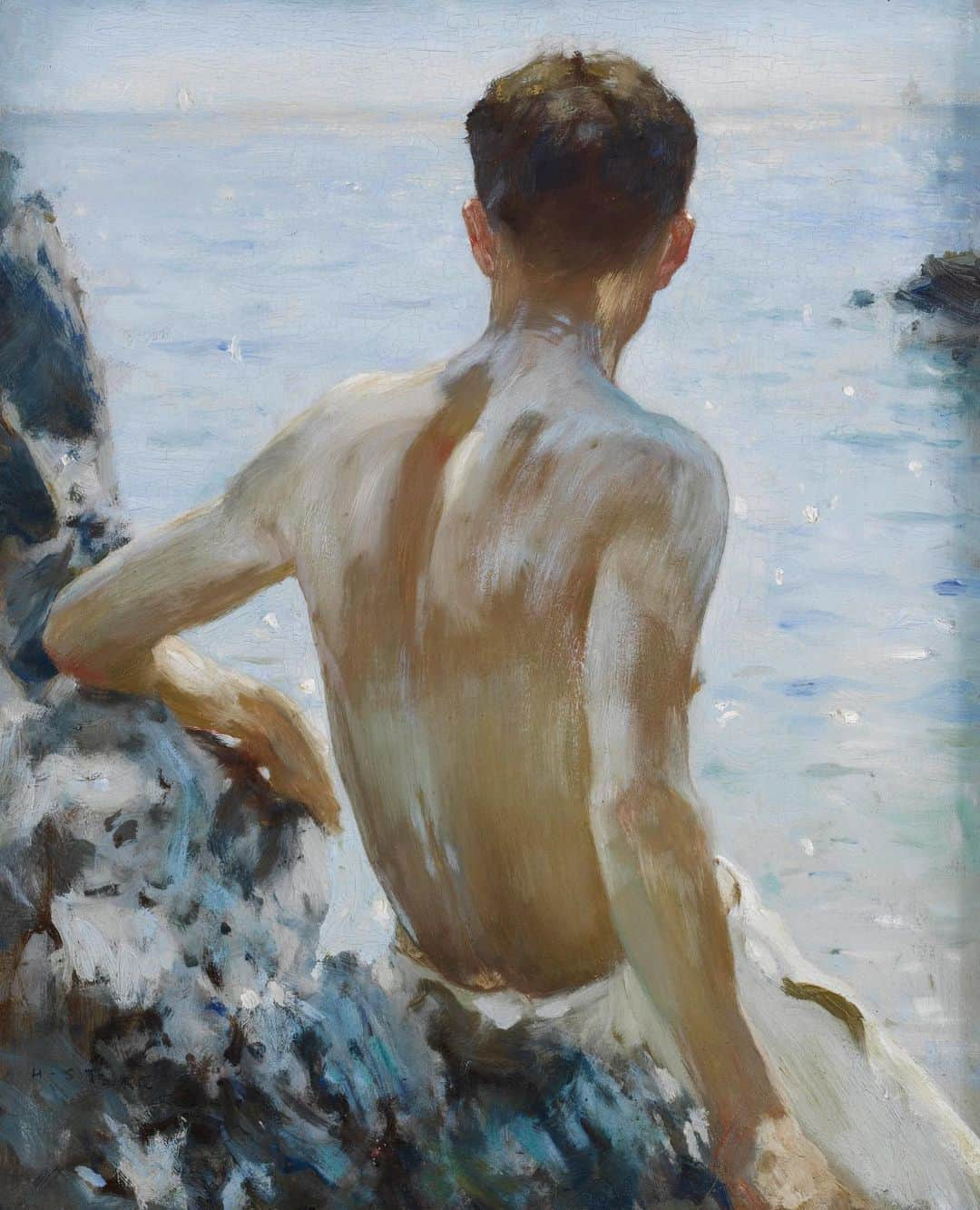 マッシモ・ジョルジェッティーさんのインスタグラム写真 - (マッシモ・ジョルジェッティーInstagram)「💙... Henry Scott Tuke (1858-1929)」7月1日 1時10分 - massimogiorgetti