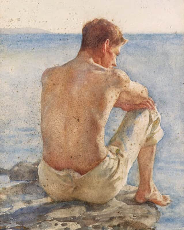 マッシモ・ジョルジェッティーさんのインスタグラム写真 - (マッシモ・ジョルジェッティーInstagram)「💙... Henry Scott Tuke (1858-1929)」7月1日 1時11分 - massimogiorgetti