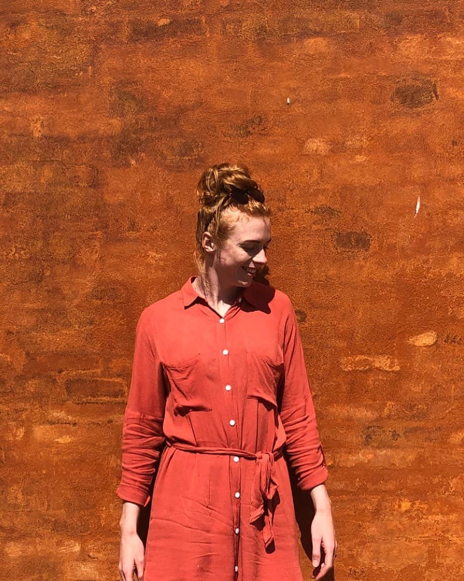 マチルドU・クラマーのインスタグラム：「🧡 . . . . . . #sunday #orange #colour #sunmer #kronborg #helsingør #tourist #offday #weekends #spaday #relax #recover #athlete #trackandfield」