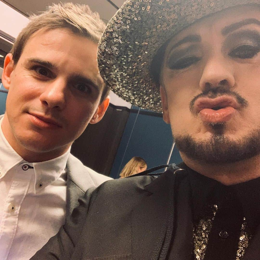 ボーイ・ジョージさんのインスタグラム写真 - (ボーイ・ジョージInstagram)「Hanging #Logies @samperrymusic」7月1日 12時10分 - boygeorgeofficial