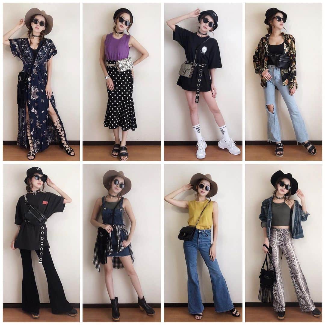 MIKAのインスタグラム：「ootd July 1st、夏到来🚬  #ootd #ootdfashion #ootdblogger #fashion #fashionista #fashionblogger #coordinate #coordination #blogger #blog #July1st」