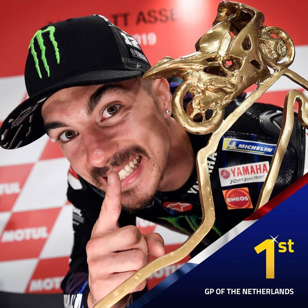 YamahaMotoGPさんのインスタグラム写真 - (YamahaMotoGPInstagram)「You really showed them what you’re made of today, @maverick12official! . . #MonsterYamaha | #MotoGP | #DutchGP | #MonsterEnergy | #MV12」7月1日 5時34分 - yamahamotogp